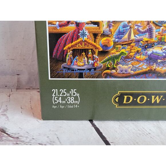 Christmas Morning Jigsaw 300 Piece Puzzle Dowdle New Sealed Box - Picture 2 of 3